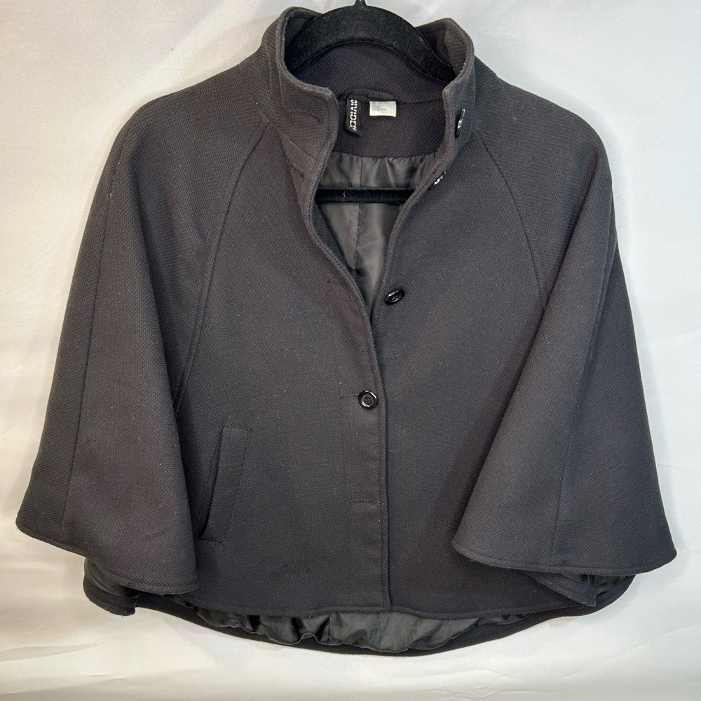 H&M Charcoal Cape